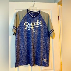 Blue and grey Royals shirt